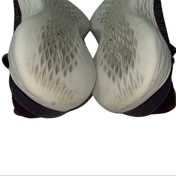 YOU by skechers Burgundy Slip On Sneakers Size 7 - Picture 6 of 9